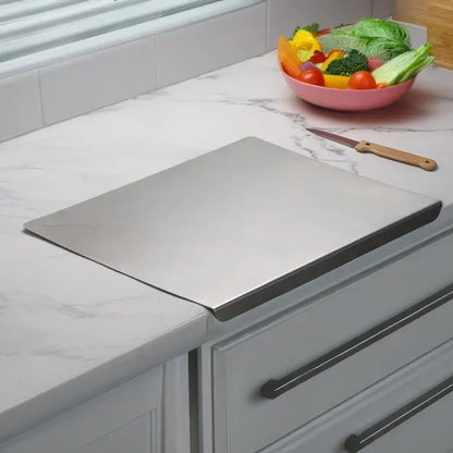 Chopvia Stainless Steel Counter Top Chopping Board