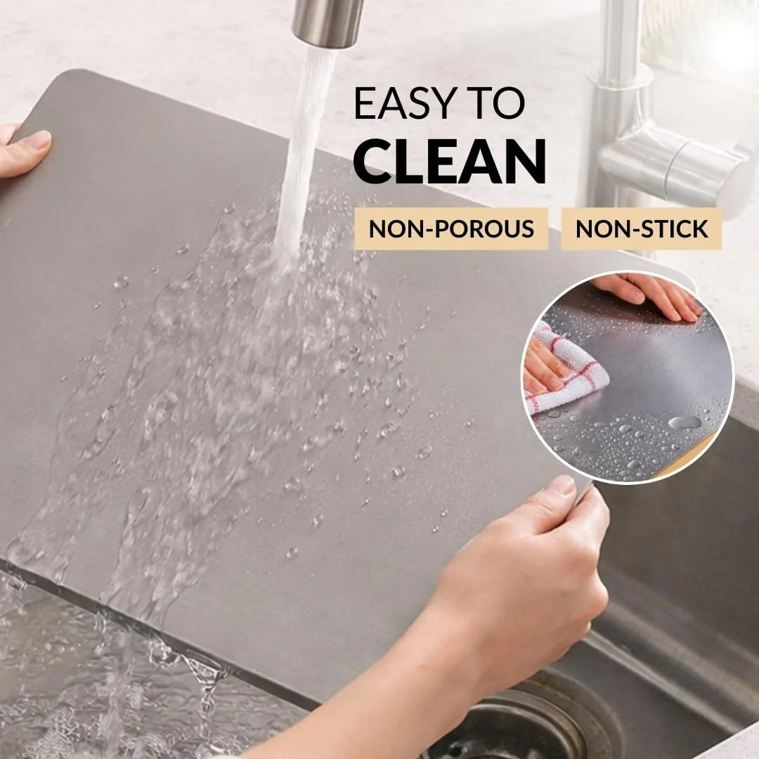 Chopvia Stainless Steel Counter Top Chopping Board