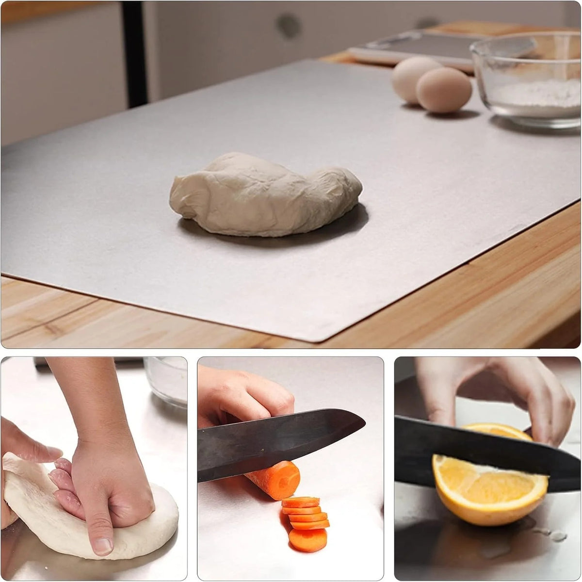 Chopvia Stainless Steel Counter Top Chopping Board