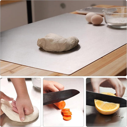 Chopvia Stainless Steel Counter Top Chopping Board